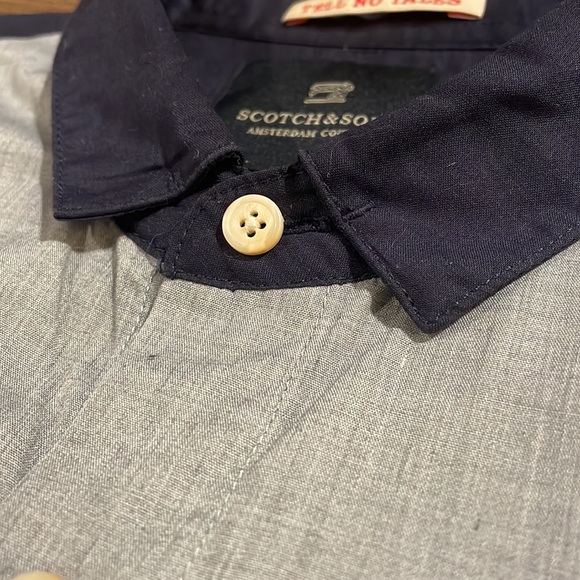 Scotch & Soda colorblock button-up shirt - Picture 5 of 8